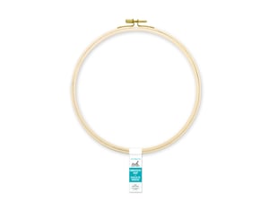 Image of 10" Embroidery Hoop w/Brass Clamp