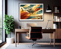 Image 5 of Elicottero NH500 Aeronautica Militare stampa fine art