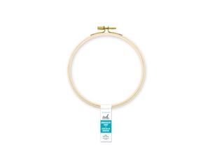 Image of 6" Embroidery Hoop w/Brass Clamp