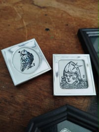 Mini illustration originale encadrée