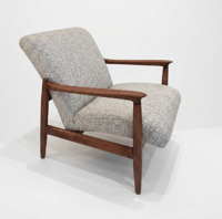 Image 3 of Fauteuil WR tissu chiné beige