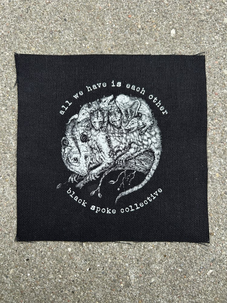 Image of "all we have is each other" | FreeDes.net benefit patch