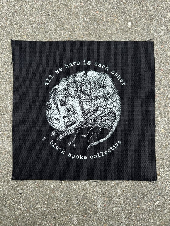 Image of "all we have is each other" | FreeDes.net benefit patch