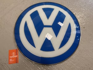 Image of Genuine Original Volkswagen Dealership Sign Large