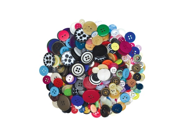 Image of 150g Buttons Mega-Pack Medley