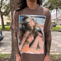 Image 1 of Brown Farrah Fawcett Integrity X Dark Empire Shirt 