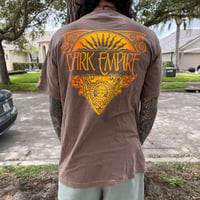 Image 2 of Brown Farrah Fawcett Integrity X Dark Empire Shirt 