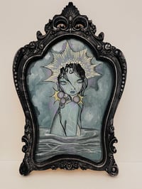 Image 1 of Ecco original illustration on wood 