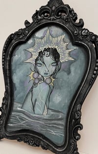 Image 2 of Ecco original illustration on wood 
