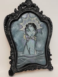 Image 3 of Ecco original illustration on wood 