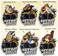 Image 3 of Backyard Birder Stickers