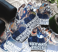 Image 1 of Backyard Birder Stickers