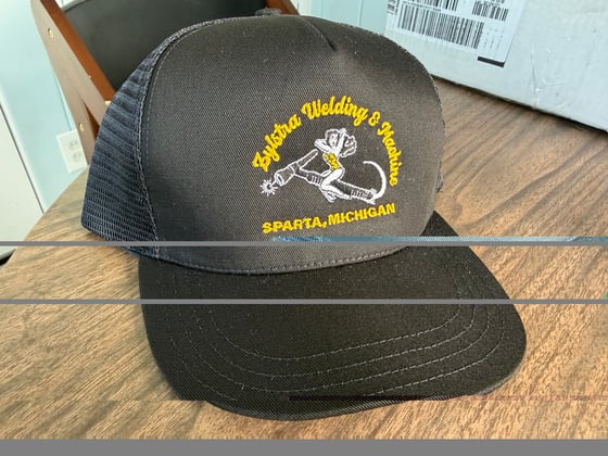 Image of weld & machine hat