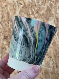 Image 1 of Marbled Black and pastel