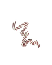 Image 1 of Petite Ribbon No.5 Print in Walnut