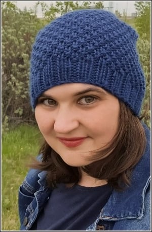 Image of Grumbles' Slouchy Winter Hat Knitting Pattern