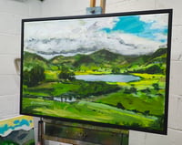 Image 3 of Little Langdale Tarn (Framed Original)