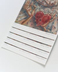 Image 2 of YOUR HEART’S A MESS (print) 15 cm x 20 cm