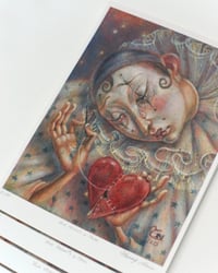 Image 4 of YOUR HEART’S A MESS (print) 15 cm x 20 cm