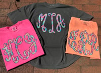 Lily Inspired Monogrammed Comfort Color Tee