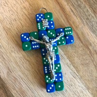 Image 2 of Lousy Crucifix, handmade lucky crucifix 