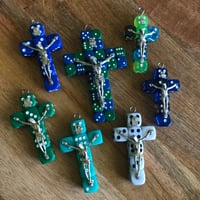 Image 1 of Lousy Crucifix, handmade lucky crucifix 