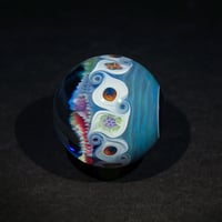 Image 3 of Pastel Rainbow Reticello w/ Murrini pinwheels