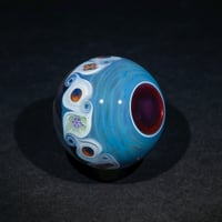 Image 4 of Pastel Rainbow Reticello w/ Murrini pinwheels