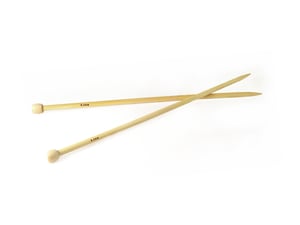Image of Bamboo Straight Knitting Needles 14" (35 cm)