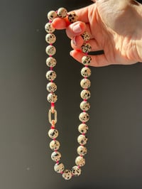 Image 2 of Hand-Knotted Dalmatian Jasper