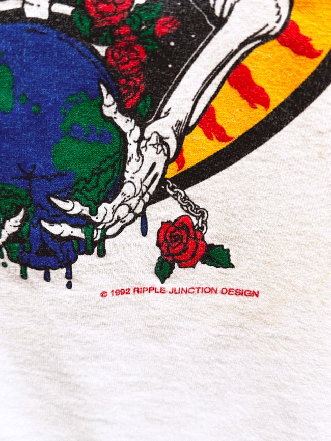 Grateful Dead 1992 'Save Your Face' Ripple Junction T-Shirt - Size XL