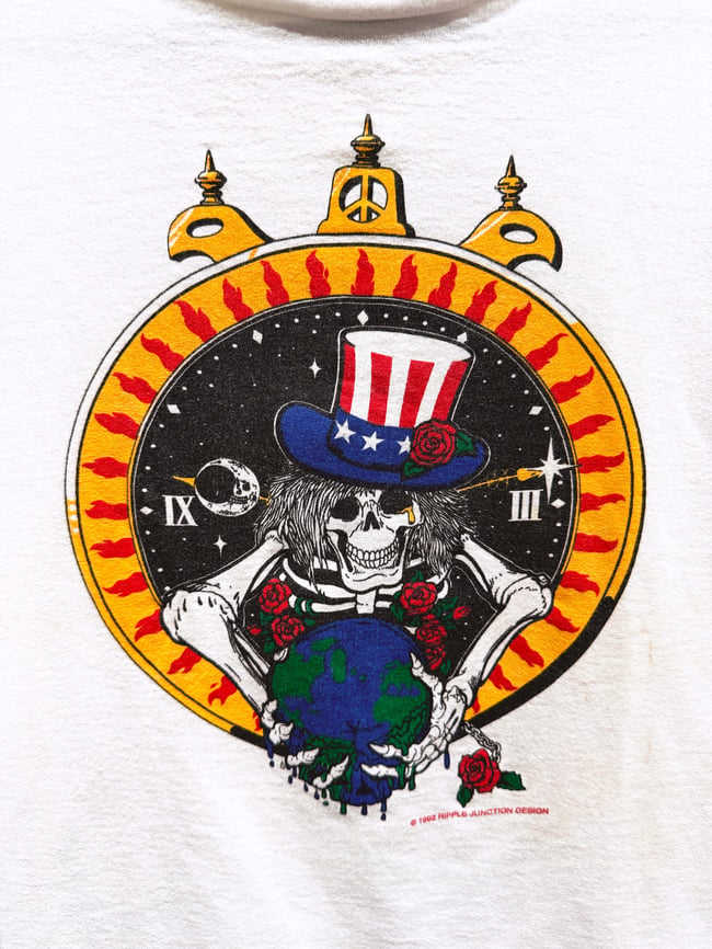Grateful Dead 1992 'Save Your Face' Ripple Junction T-Shirt - Size XL