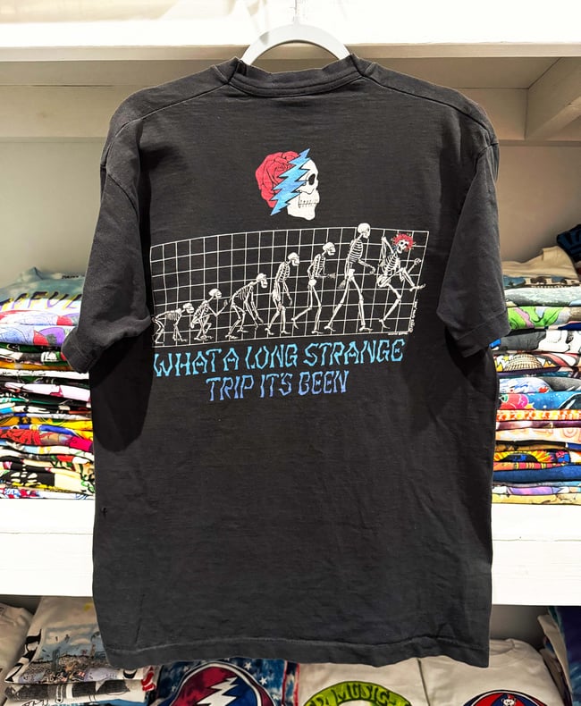 Grateful Dead 1993 'Long Strange Trip' T-Shirt - Size L