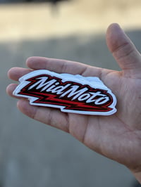 Image 1 of Midmoto Logo Stickers (2 Pack)
