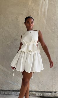 Image 1 of CHAR TOP | WHITE
