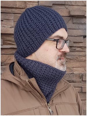 Image of Pounding the Pavement Winter Hat Knitting Pattern
