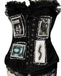 Image 1 of Patch work corset (S) 