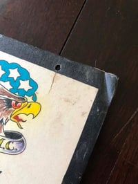 Image 4 of Denver Don hand drawn hand colored 1986 USMC flash board 