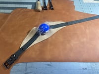 Image 3 of Bargain Box - Single Strap Panel Gag (Nude Tone)