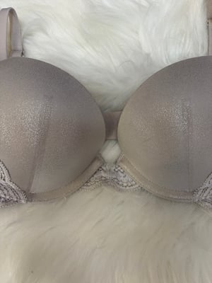 Image of 32B - Victoria's Secret Grey Sparkle Push Up Bra