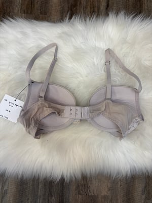 Image of 32B - Victoria's Secret Grey Sparkle Push Up Bra