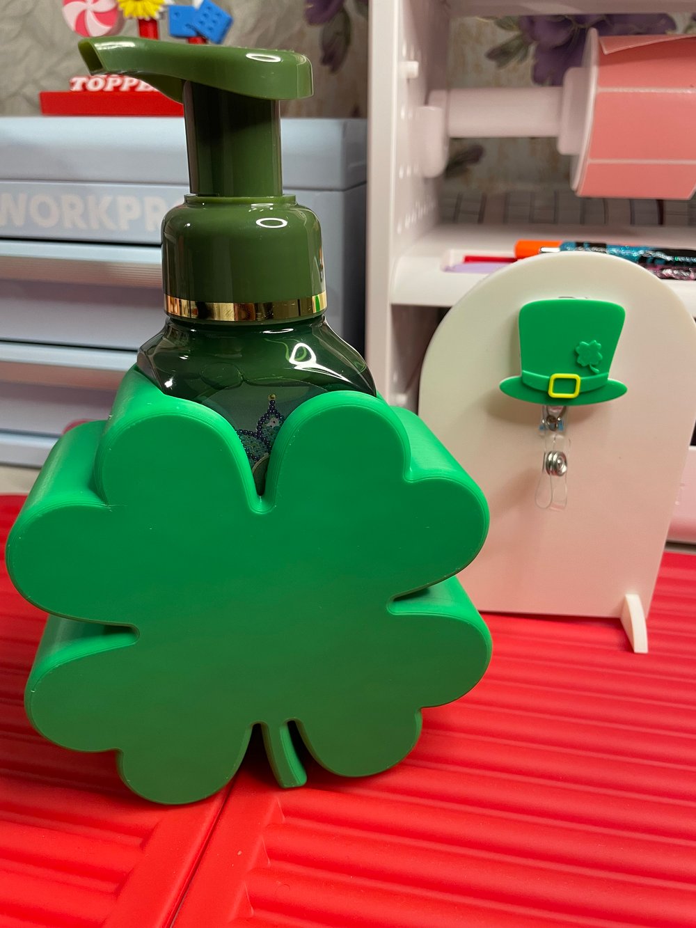 Image of Shamrock soap holder