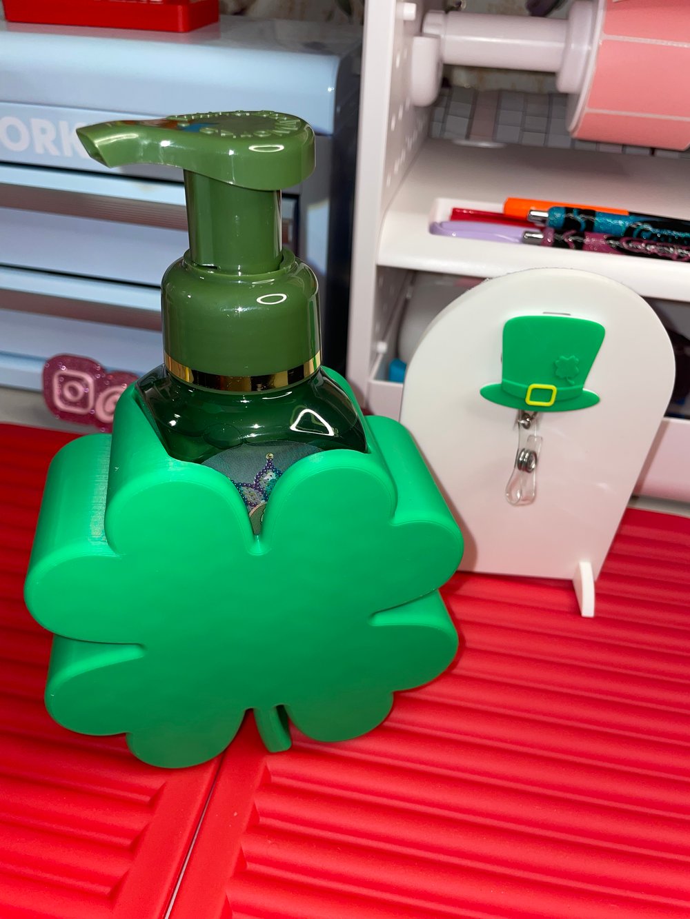 Image of Shamrock soap holder