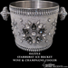 Image of Dazzle Swarovski Crystal Wine and Champagne Ice Bucket 