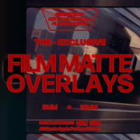 Film Matte Overlays 6K + Dust, Grain & Burn [KFM]