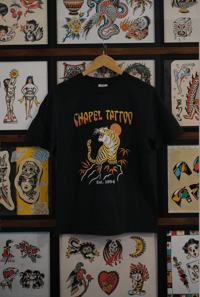 Image 3 of CHAPEL TATTOO TIGER TEE