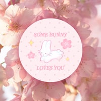 Bunny Button Pin 