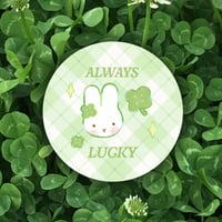 Lucky Button Pin