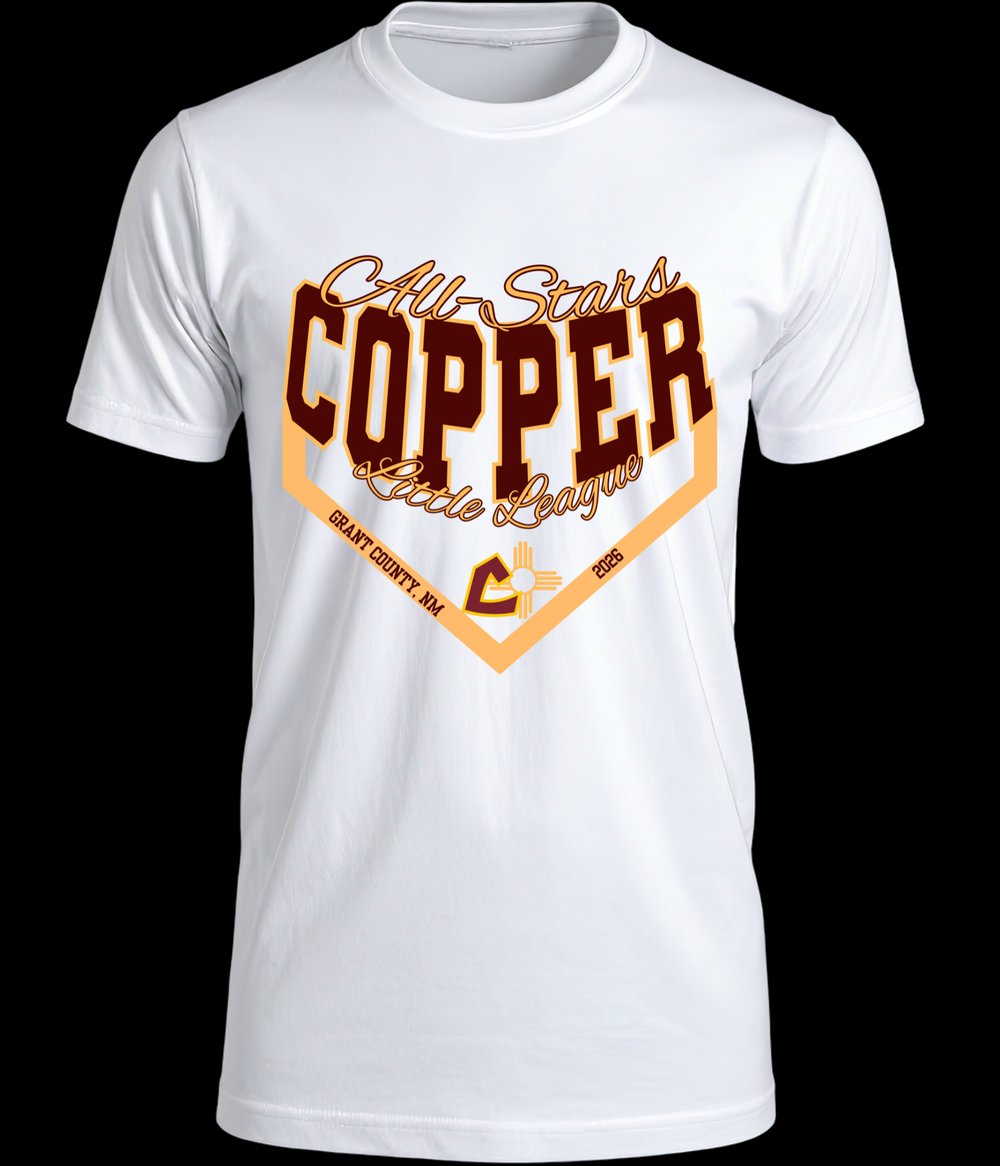 Image of White CLL 50/50 Tee