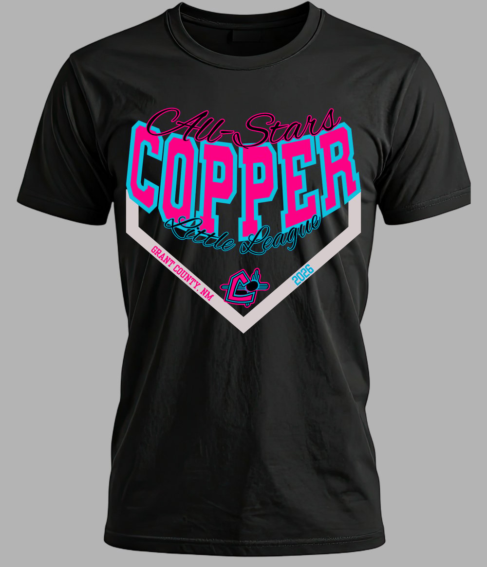 Image of Black CLL 50/50 Tee